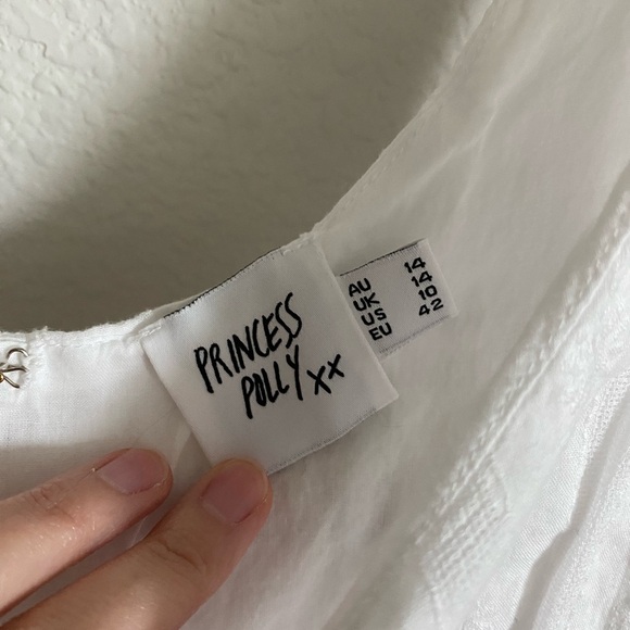 Princess Polly White Mini Dress - Picture 3 of 4